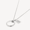 Saint-Germain-ringketting in glanzend zilver