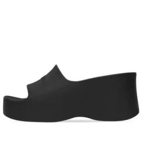 Sandalen met dikke sleehak “Black Rubber” 737923W1S891000
