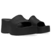 Sandalen met dikke sleehak “Black Rubber” 737923W1S891000