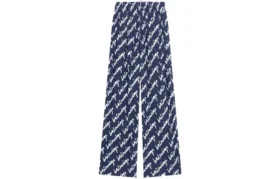 Scribble-pyjamabroek “Blue” 681819TLLJ48502