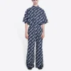 Scribble-pyjamabroek “Blue” 681819TLLJ48502