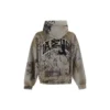 Scribbled hoodie met medium pasvorm “Grey” 744457TOVA81300