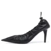 Scrunch Knife 80 mm hakken met pumps “Zwart” 636612WA2M01000