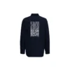 Shirt met barcodelogo “Navy” 662982TKM028065
