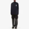 Shirt met barcodelogo “Navy” 662982TKM028065