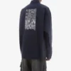 Shirt met barcodelogo “Navy” 662982TKM028065