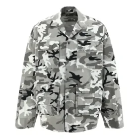 Shirt met camouflageprint “Grey” 681008TLL721262