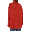 Shirt met lange mouwen en logo-opdruk, rood 623037TJLI16167