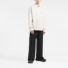 Shirt met ‘Property Of’-opdruk op de rug “Ecru” 703843TKM019800