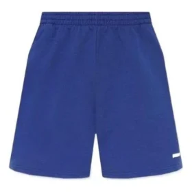 Shorts met logoprint “Indigo Dirty White” 676137TNVB64388