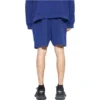 Shorts met logoprint “Indigo Dirty White” 676137TNVB64388