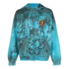Skater-hoodie met rits, medium pasvorm “Blue Sky” 744457TOVA84900