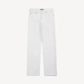 Slim fit herenjeans in wit