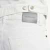 Slim fit herenjeans in wit
