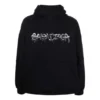Slime Hoodie Wide Fit “Zwart” 674986TLVF21069