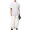 Slime oversized T-shirt “Grijs Groen” 676589TLVF11203