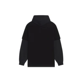 Slime T-shirt met capuchon en lange mouwen “Zwart” 681029TLVF11069