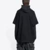 Slime T-shirt met capuchon en lange mouwen “Zwart” 681029TLVF11069