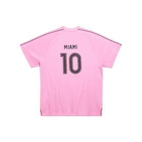 Soccer Series Miami Soccer oversized T-shirt “Roze” 777705TPVR71401