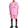 Soccer Series Miami Soccer oversized T-shirt “Roze” 777705TPVR71401