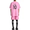 Soccer Series Miami Soccer oversized T-shirt “Roze” 777705TPVR71401
