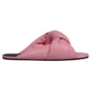 Soepelvallende leren slippers “Pink” 636576WA2M05048
