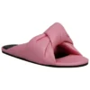 Soepelvallende leren slippers “Pink” 636576WA2M05048