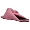Soepelvallende leren slippers “Pink” 636576WA2M05048