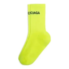 Sokken “Yellow Fluo Silver” 585526479B07260