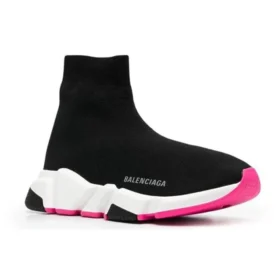 Speed 1.0 gerecyclede Sneakers “Black Fuchsia” 587280W2DBB1586