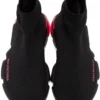 Speed 1.0 Sneakers “Doorzichtige zool, zwart, fluo-roze” 607543W2DBW1051