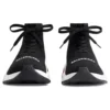 Speed 1.0 vetersneakers “Zwart-wit met rode doorzichtige zool” 617217W05GG1014