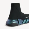 Speed 2.0 iriserende sneaker voor dames in zwart