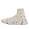 Speed 2.0-Sneakers “Recycled Knit with Logo All Over Beige” 617196W2DBO9910