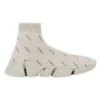 Speed 2.0-Sneakers “Recycled Knit with Logo All Over Beige” 617196W2DBO9910
