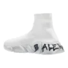 Speed 2.0 Sneakers “Wit gebreid met zwarte graffiti” 617239W2DD42091
