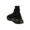 Speed 2.0 Sneakers “Zwart breiwerk met rode graffiti en zwarte zool” 645334W2DBY1016