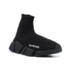 Speed 2.0 Sneakers “Zwart glanzend breisel met zwarte zool” 636833W2AF31000