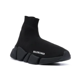 Speed 2.0 Sneakers “Zwart glanzend breisel met zwarte zool” 636833W2AF31000