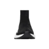 Speed 2.0-Sneakers “Zwart glanzend breiwerk met witte zool” 636833W2DC11091