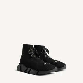 Speed 2.0 vetersneaker voor dames in zwart