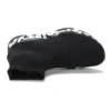 Speed Graffiti Sneakers “Zwart gebreid met witte graffiti-zool” 605942W2DB71006