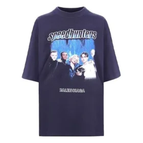 Speed Hunters Band T-shirt met korte mouwen, unisex, paars 541704TCV381055