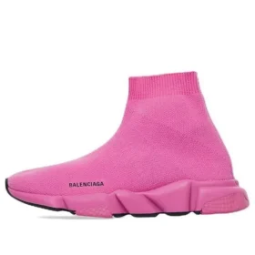 Speed-sneakers “Roze gebreide bovenkant en roze zool” 597425W2DB46910