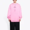 Sponsor-hoodie roze-rood 578135TJVE15764