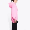 Sponsor-hoodie roze-rood 578135TJVE15764