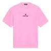 Sponsor-T-shirt met ronde hals, roze/rood 612965TJVD95764