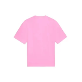 Sponsor-T-shirt met ronde hals, roze/rood 612965TJVD95764