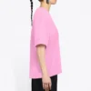 Sponsor-T-shirt met ronde hals, roze/rood 612965TJVD95764