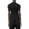 Sportief B-sportshirt met ronde hals “Zwart” 7196624C9B41000